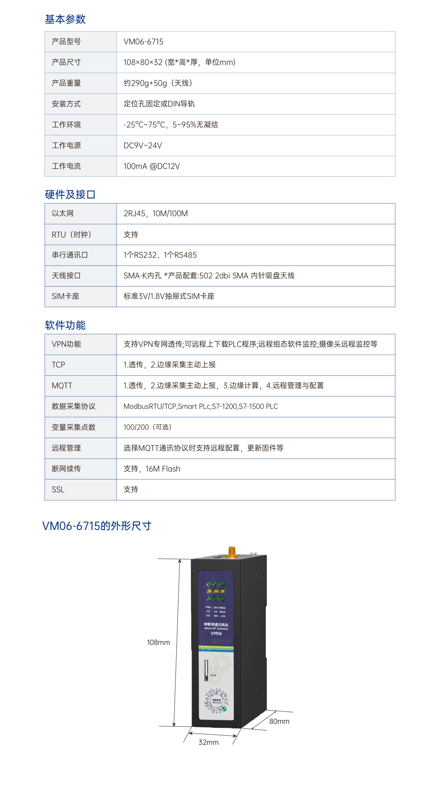VM系列 vm06详情